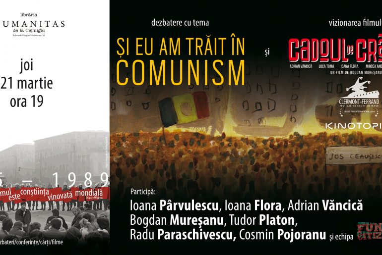 Dezbatere cu tema „Și eu am trăit în comunism”
