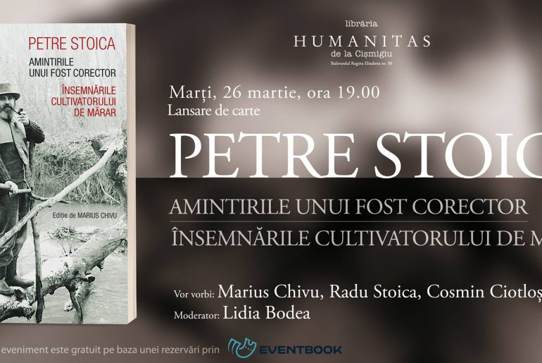 Lansare „Amintirile unui fost corector”, de Petre Stoica