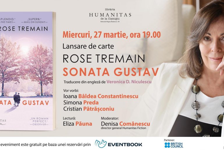 Lansare „Sonata Gustav”, de Rose Tremain