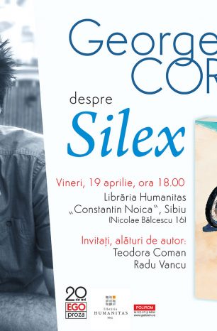 George Cornilă, „Silex”: întâlniri cu cititorii la Brașov și Sibiu