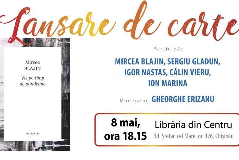 „Vis pe timp de pandemie”, de Mircea Blajin, la Librăria din Centru
