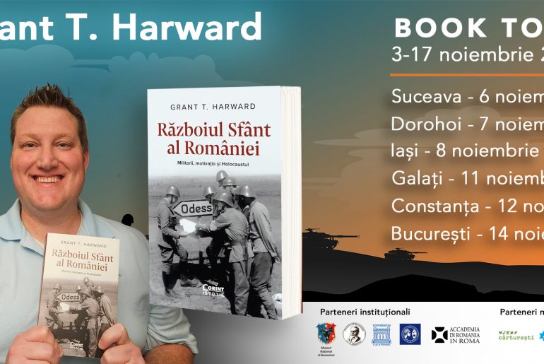 Istoricul american GRANT T. HARWARD, în turneu în România