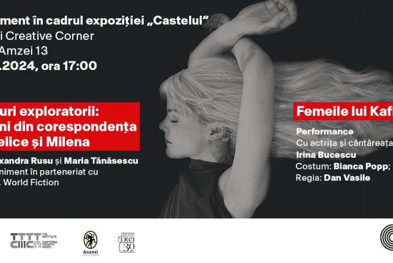 „Femeile lui Kafka”: lecturi exploratorii din paginile de corespondență kafkiană cu Milena și Felice și performance al actriței Irina Bucescu