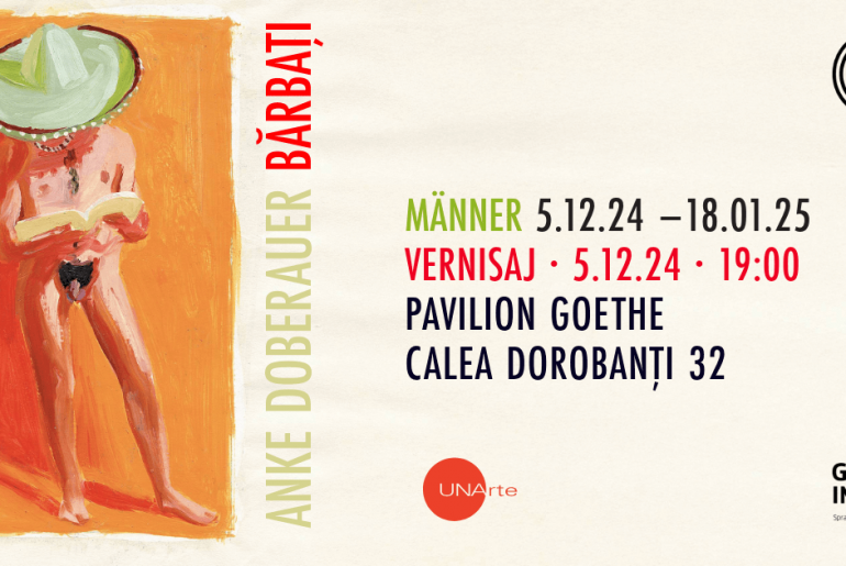 Vernisaj | Expoziția „ Bărbați” a artistei germane Anke Doberauer: 22 de tablouri ce inversează raportul artist-model