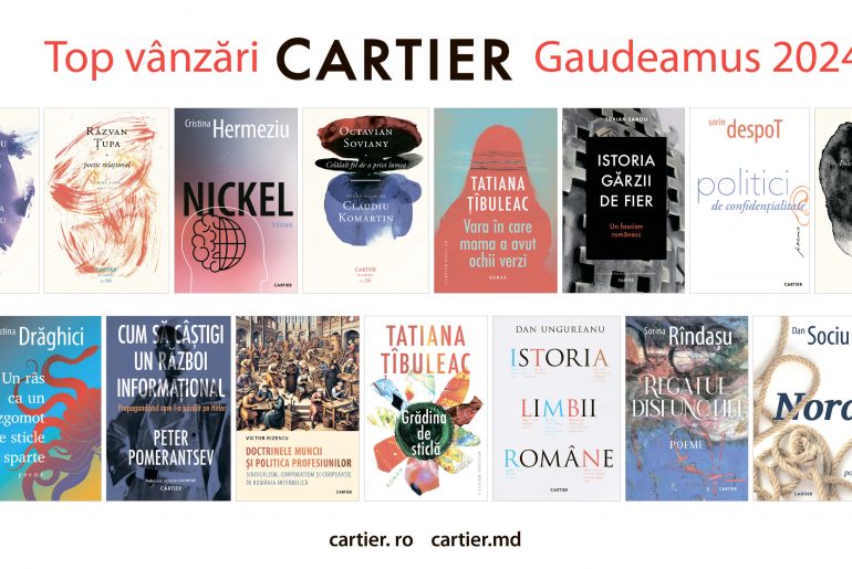 Top 15 cărți Cartier la Gaudeamus 2024