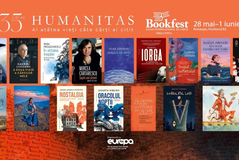 Humanitas, Humanitas Fiction și Humanitas Junior la Bookfest 2025, 28 mai–1 iunie