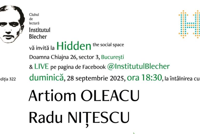 Institutul Blecher, ediția 322