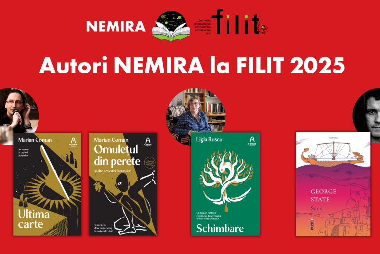 Marian Coman, Ligia Ruscu și George State participă la Festivalul Internațional de Literatură și Traducere de la Iași, ediția a XIII-a
