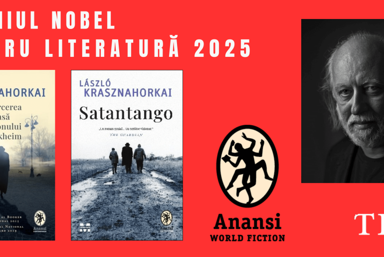 Scriitorul László Krasznahorkai, laureatul Premiului Nobel pentru literatură pe anul 2025, tradus la Anansi. World Fiction
