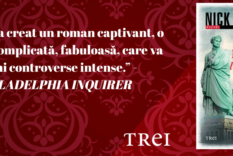 „Mâna lui Dante”, un roman puternic despre credință și corupție, crime, vulnerabilitate și perfecțiunea iubirii